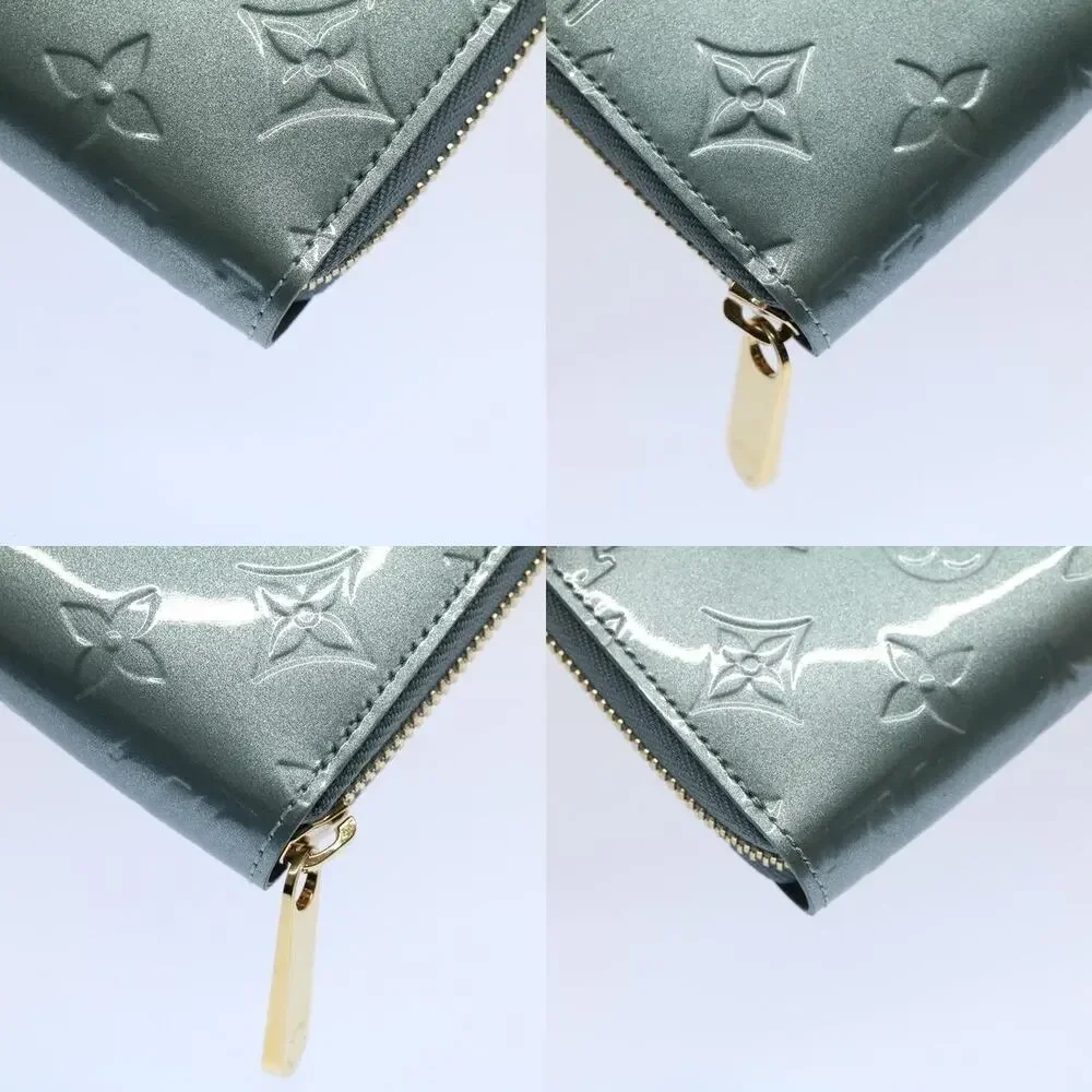 Louis Vuitton Monogram Vernis Zippy Wallet Long Jivre Beige